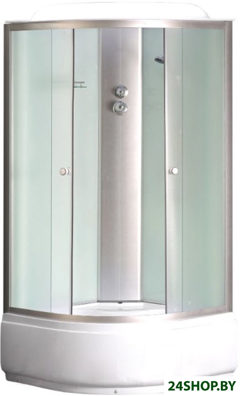 Душевая кабина Saniteco SN-100W 100x100 Душевая кабина Saniteco SN-100W 100x100