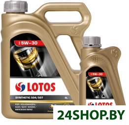 Моторное масло Lotos Synthetic 504/507 5W-30 1л Моторное масло Lotos Synthetic 504/507 5W-30 1л