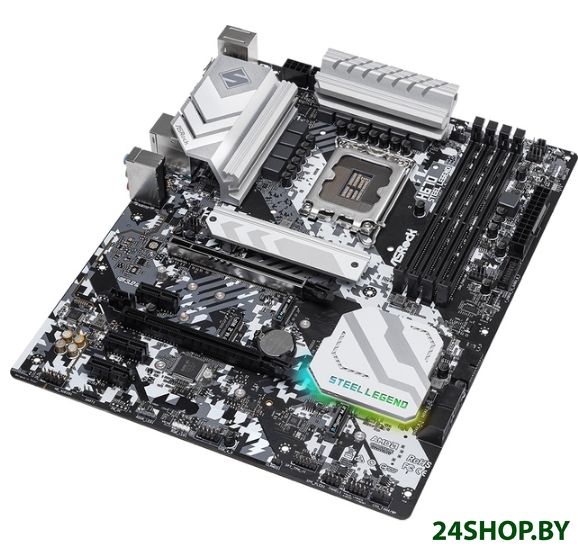 Материнская плата ASRock H670 STEEL LEGEND Материнская плата ASRock H670 STEEL LEGEND