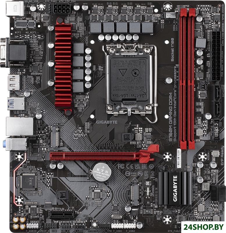 Материнская плата Gigabyte B760M Gaming DDR4 (rev. 1.0) Материнская плата Gigabyte B760M Gaming DDR4 (rev. 1.0)
