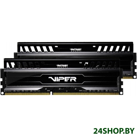 Оперативная память Patriot Viper 3 Black Mamba 2x8GB KIT DDR3 PC3-12800 (PV316G160C0K) Оперативная память Patriot Viper 3 Black Mamba 2x8GB KIT DDR3 PC3-12800 (PV316G160C0K)