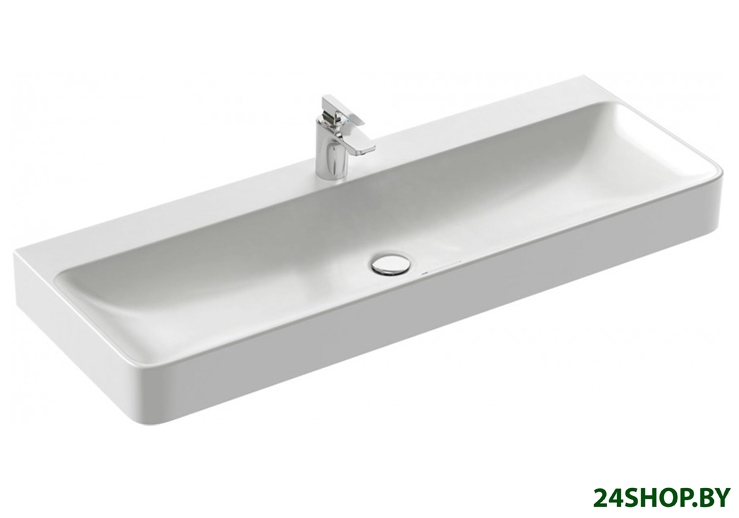 Умывальник Jacob Delafon Vox EVA112-00 120x45 Умывальник Jacob Delafon Vox EVA112-00 120x45