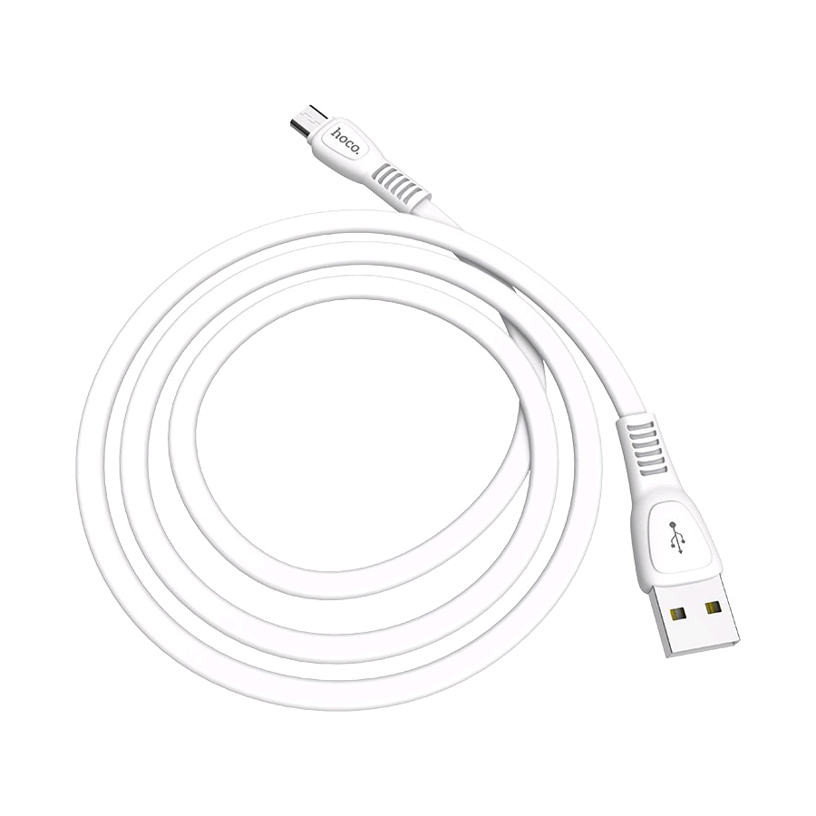 Кабель Hoco X40 microUSB (белый) Кабель Hoco X40 microUSB (белый)