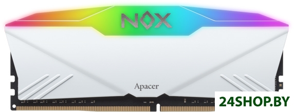 Оперативная память Apacer NOX RGB 16GB DDR4 PC4-25600 AH4U16G32C28YNWAA-1 Оперативная память Apacer NOX RGB 16GB DDR4 PC4-25600 AH4U16G32C28YNWAA-1