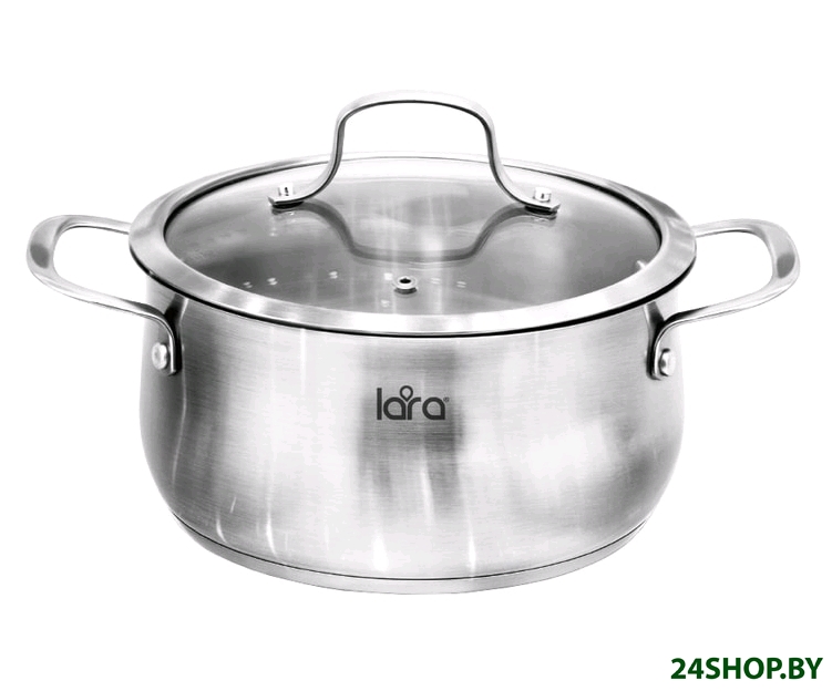 Кастрюля LARA ПРОВАНС LR02-352 (нержавеющая сталь) Кастрюля LARA ПРОВАНС LR02-352 (нержавеющая сталь)