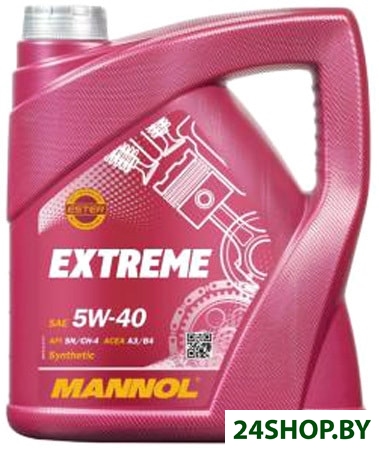 Моторное масло Mannol EXTREME 5W-40 5л Моторное масло Mannol EXTREME 5W-40 5л