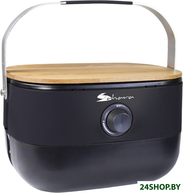 Портативный газовый гриль Sahara Mini BBQ (черный) Портативный газовый гриль Sahara Mini BBQ (черный)