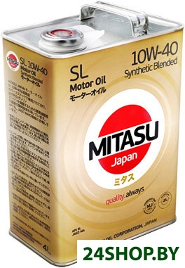Моторное масло Mitasu MJ-124 10W-40 4л Моторное масло Mitasu MJ-124 10W-40 4л