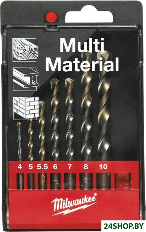 Набор сверл Milwaukee 4932352836 Набор сверл Milwaukee 4932352836