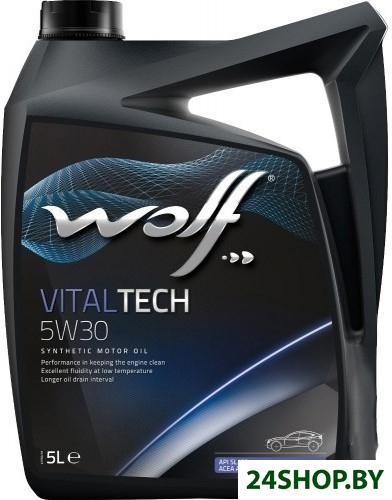 Моторное масло Wolf Vital Tech 5W-30 5л Моторное масло Wolf Vital Tech 5W-30 5л