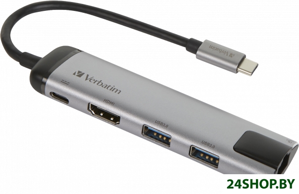 Док-станция Verbatim USB-C Multiport Hub Док-станция Verbatim USB-C Multiport Hub