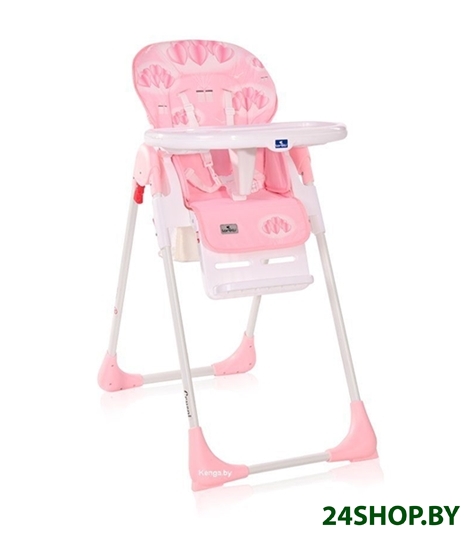 Стульчик для кормления Lorelli Cryspi 2021 (pink hearts) Стульчик для кормления Lorelli Cryspi 2021 (pink hearts)