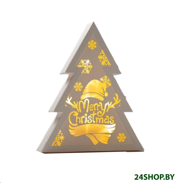 Световая фигурка Luazon Елка. Merry Christmas 6886183 (теплый белый) Световая фигурка Luazon Елка. Merry Christmas 6886183 (теплый белый)