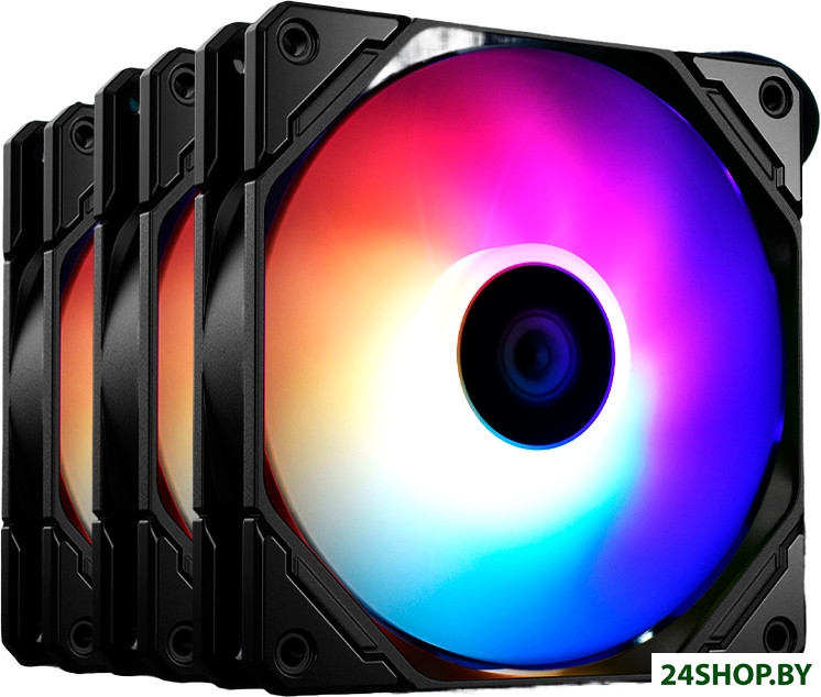 Набор вентиляторов ID-Cooling TF-12025-PRO-ARGB Trio Набор вентиляторов ID-Cooling TF-12025-PRO-ARGB Trio