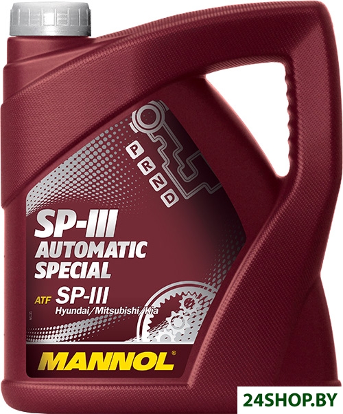 Трансмиссионное масло Mannol SP-III Automatic Special 4л Трансмиссионное масло Mannol SP-III Automatic Special 4л
