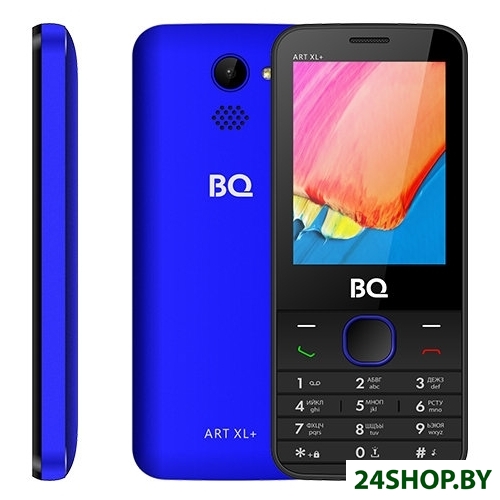 Мобильный телефон BQ-Mobile BQ-2818 Art XL+ (синий) Мобильный телефон BQ-Mobile BQ-2818 Art XL+ (синий)