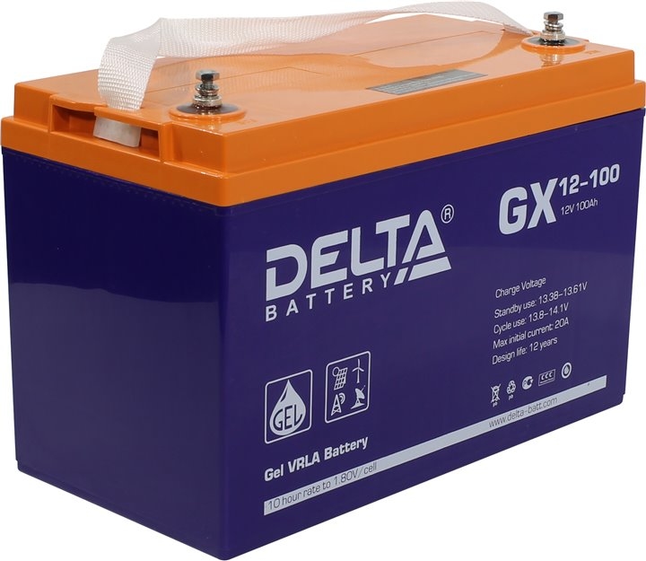 Аккумулятор для ИБП Delta GX 12-100 Аккумулятор для ИБП Delta GX 12-100