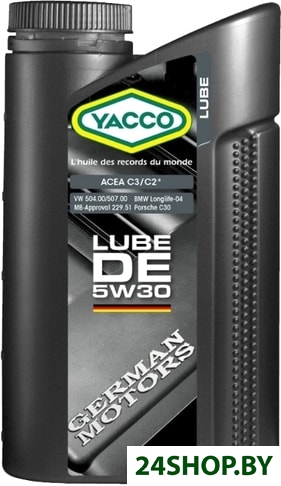 Моторное масло Yacco Lube DE 5W-30 1л Моторное масло Yacco Lube DE 5W-30 1л