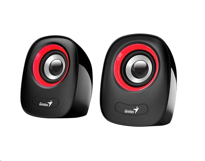 Акустика Genius SP-Q160 (черный/красный) Акустика Genius SP-Q160 (черный/красный)