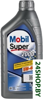 Моторное масло Mobil Super 2000 x3 5W-40 1л Моторное масло Mobil Super 2000 x3 5W-40 1л