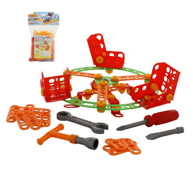 Конструктор Полесье Изобретатель Карусель №1 (101 элемент) (в пакете) (55118) Конструктор Полесье Изобретатель Карусель №1 (101 элемент) (в пакете) (55118)