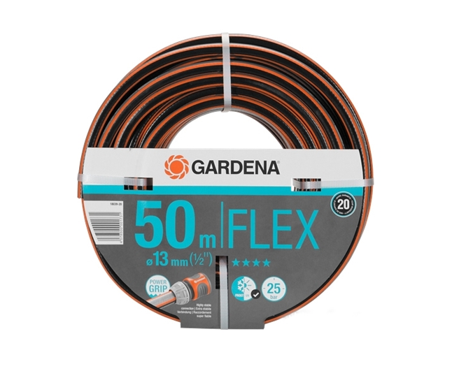 Шланг поливочный GARDENA Flex 1/2 50 м (18039-20.000.00) Шланг поливочный GARDENA Flex 1/2 50 м (18039-20.000.00)