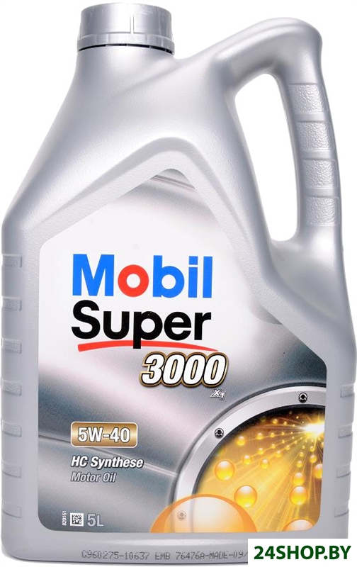 Моторное масло Mobil Super 3000 X1 5W-40 5л Моторное масло Mobil Super 3000 X1 5W-40 5л