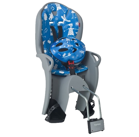 Велокресло Hamax Kiss Safety Package (синий) Велокресло Hamax Kiss Safety Package (синий)