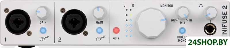 Аудиоинтерфейс Arturia MiniFuse 2 (белый) Аудиоинтерфейс Arturia MiniFuse 2 (белый)