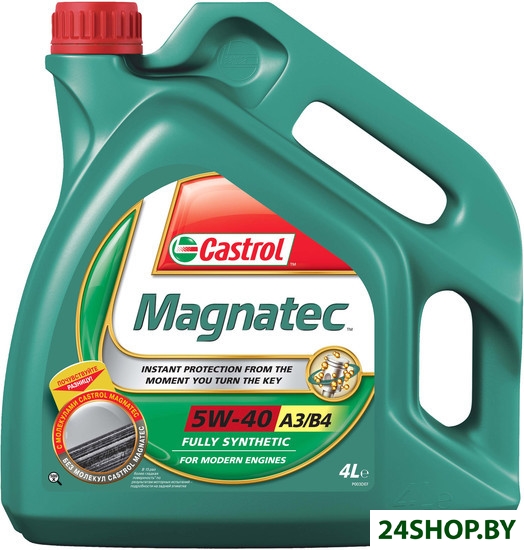 Моторное масло Castrol Magnatec 5W-40 А3/B4 4л Моторное масло Castrol Magnatec 5W-40 А3/B4 4л