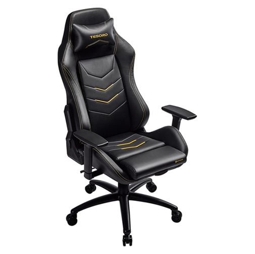 Кресло Tesoro Alphaeon S3 F720 (черный/желтый) Кресло Tesoro Alphaeon S3 F720 (черный/желтый)