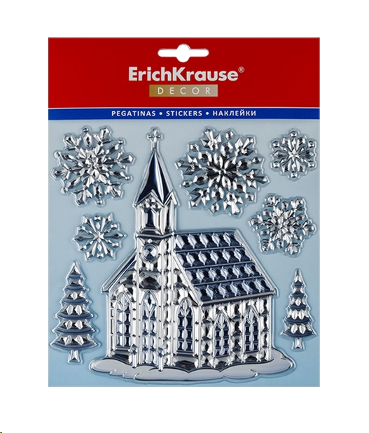 Набор наклеек Erich Krause Decor Рождество Кристалл (50889) Набор наклеек Erich Krause Decor Рождество Кристалл (50889)