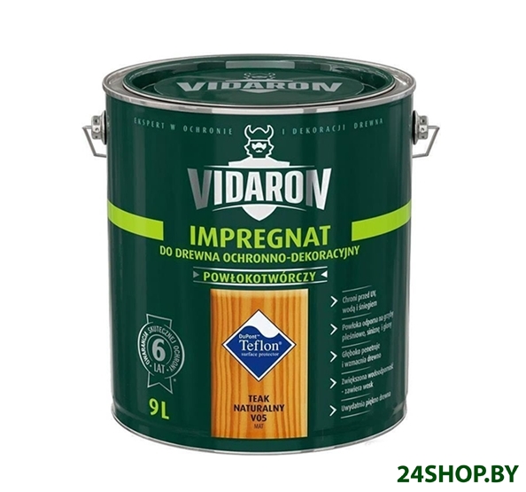 Пропитка Vidaron Impregnant V05 9 л (натуральный тик) Пропитка Vidaron Impregnant V05 9 л (натуральный тик)