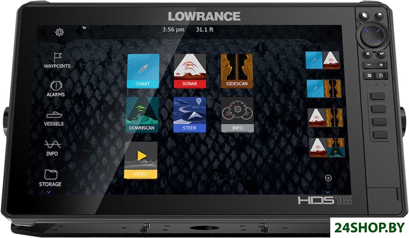 Эхолот-картплоттер Lowrance HDS-16 LIVE с датчиком Active Imaging 3-в-1 Эхолот-картплоттер Lowrance HDS-16 LIVE с датчиком Active Imaging 3-в-1