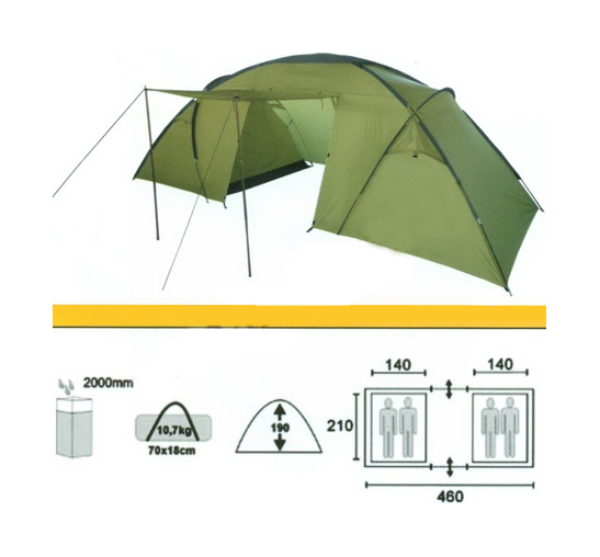 Палатка 4-х местная FORA Savage 4 Палатка 4-х местная FORA Savage 4