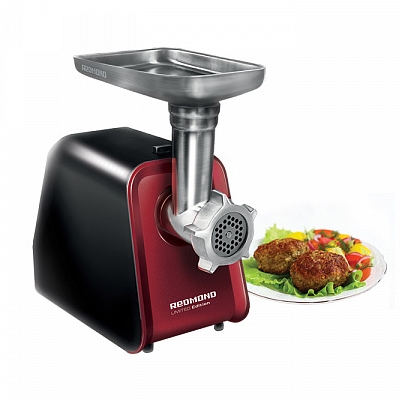 Мясорубка REDMOND RMG-1250 (черный/красный) Мясорубка REDMOND RMG-1250 (черный/красный)