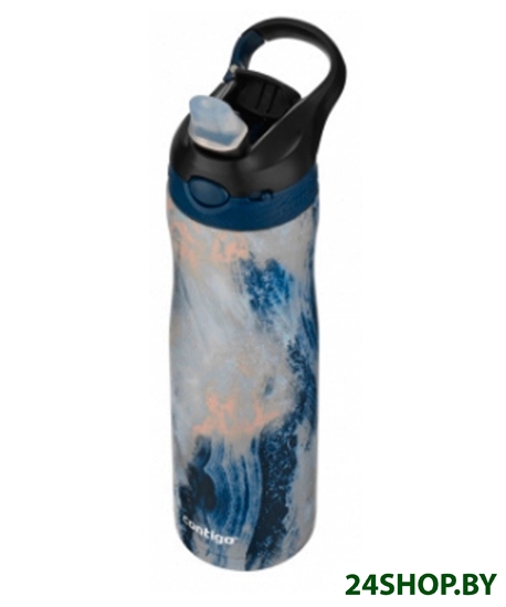 Термос-бутылка Contigo Ashland Couture Chill (синий/белый) (2127881) Термос-бутылка Contigo Ashland Couture Chill (синий/белый) (2127881)