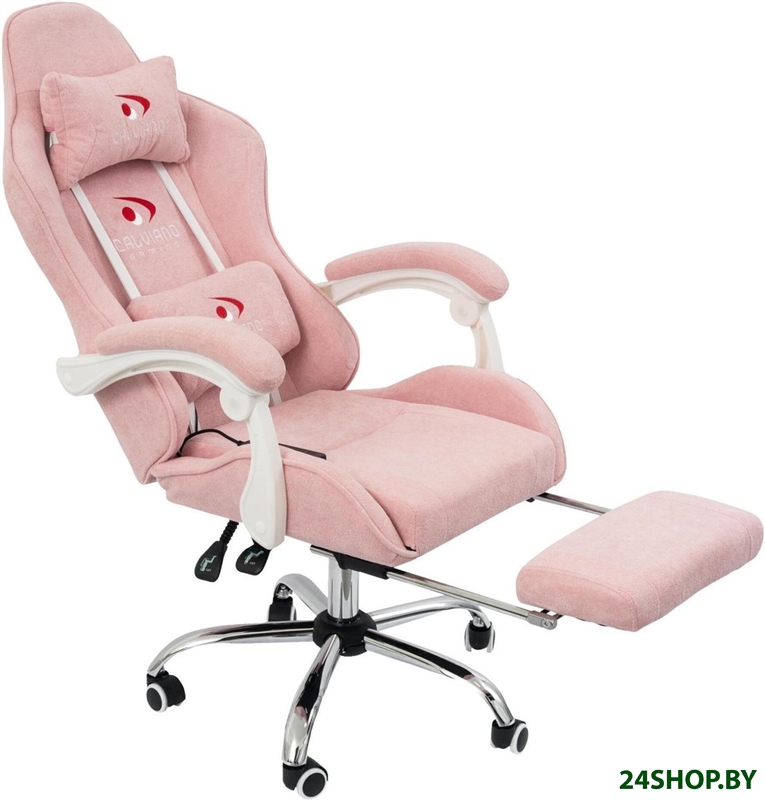 Игровое (геймерское) кресло Calviano Avanti Ultimato (pink fabric) Игровое (геймерское) кресло Calviano Avanti Ultimato (pink fabric)