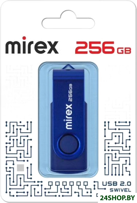 USB Flash Mirex Color Blade Swivel 2.0 256GB 13600-FMUSB256 USB Flash Mirex Color Blade Swivel 2.0 256GB 13600-FMUSB256