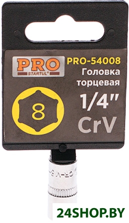 Набор торцевых головок Startul PRO-54008 (1 предмет) Набор торцевых головок Startul PRO-54008 (1 предмет)