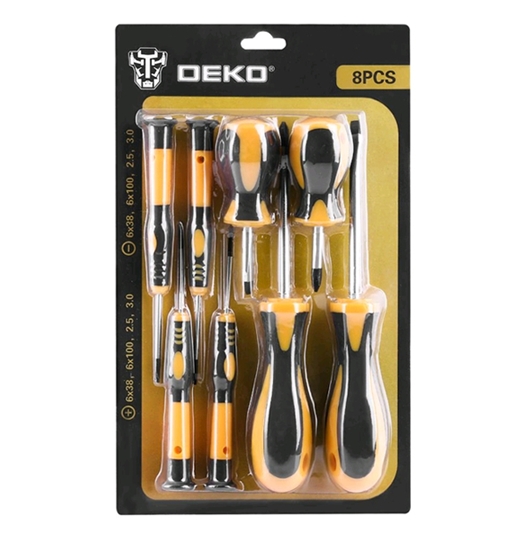 Набор отверток Deko SS08 (8 предметов) Набор отверток Deko SS08 (8 предметов)