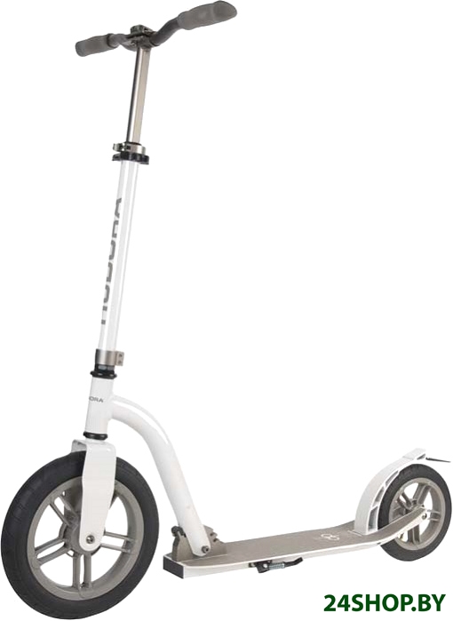 Двухколесный подростковый самокат Hudora BigWheel Air All Paths 280 14125 (ivory) Двухколесный подростковый самокат Hudora BigWheel Air All Paths 280 14125 (ivory)