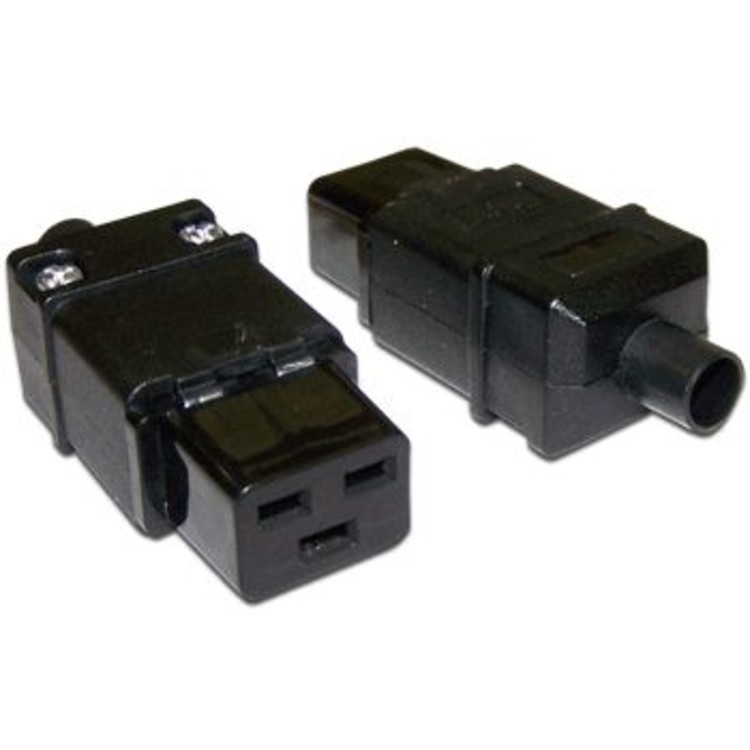 Вилка Lanmaster LAN-IEC-320-C19 Вилка Lanmaster LAN-IEC-320-C19