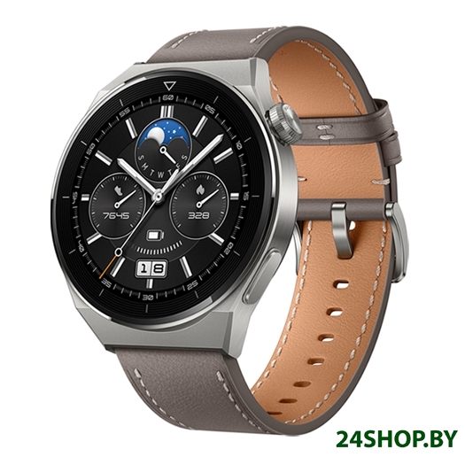 Умные часы Huawei Watch GT 3 Pro Titanium 46 мм (серый) Умные часы Huawei Watch GT 3 Pro Titanium 46 мм (серый)