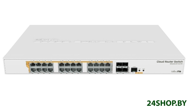 Коммутатор MikroTik CRS328-24P-4S+RM Коммутатор MikroTik CRS328-24P-4S+RM