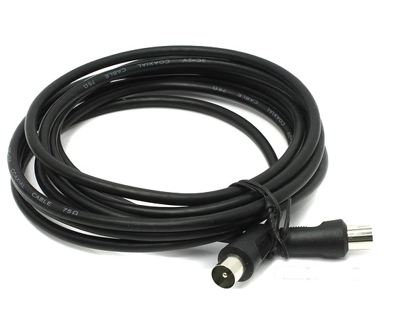 Кабель антенный Telecom 9.5 M-F (3 м) (TTV9501-3м) Кабель антенный Telecom 9.5 M-F (3 м) (TTV9501-3м)