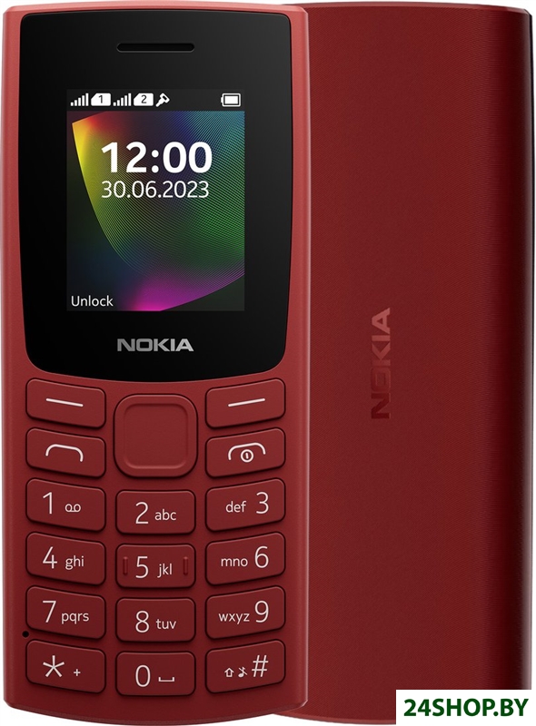 Телефон Nokia 106 (2023) Dual SIM TA-1564 (красный) Телефон Nokia 106 (2023) Dual SIM TA-1564 (красный)