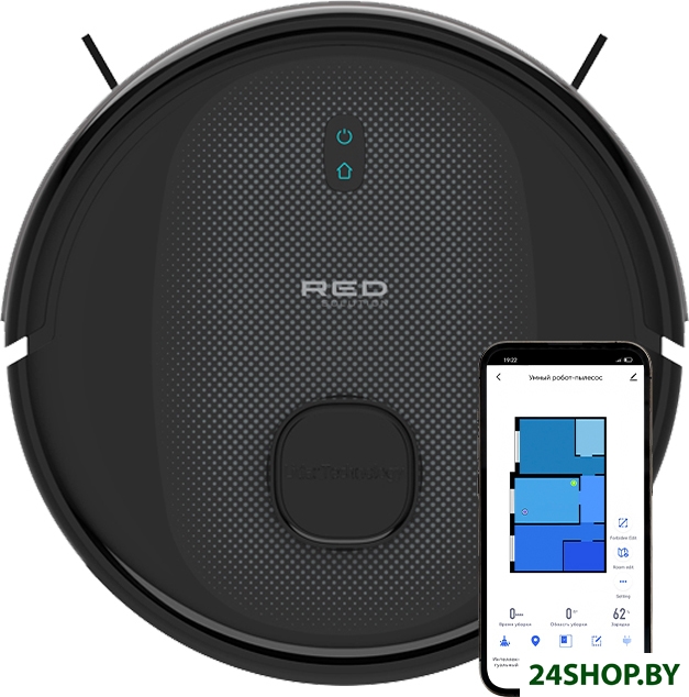 Робот-пылесос RED Solution RV-RL6100S Робот-пылесос RED Solution RV-RL6100S