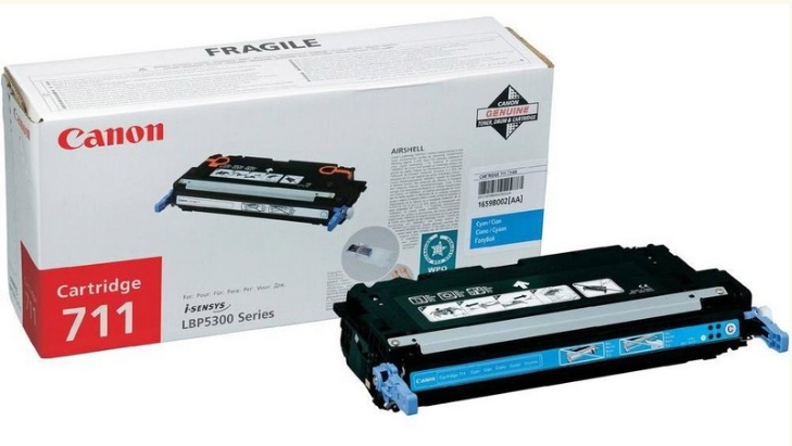 Картридж Canon 711С 1659B002 голубой Картридж Canon 711С 1659B002 голубой