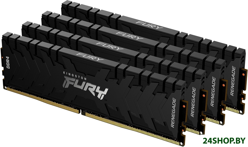 Оперативная память Kingston FURY Renegade 4x16GB DDR4 PC4-21300 KF426C13RB1K4/64 Оперативная память Kingston FURY Renegade 4x16GB DDR4 PC4-21300 KF426C13RB1K4/64